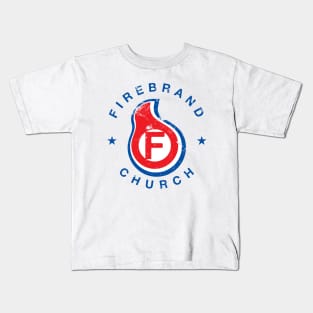 Firebrand Strained with text Kids T-Shirt